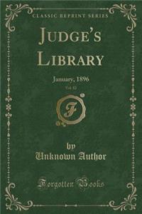 Judge's Library, Vol. 82