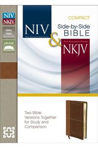 Side-By-Side Bible-PR-NIV/NKJV-Compact: Two Bible Versions Together for Study and Comparison