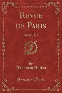 Revue de Paris, Vol. 22