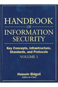Handbook of Information Security, Key Concepts, Infrastructure, Standards, and Protocols