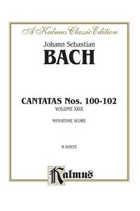 Cantatas No. 100-102