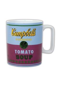 Andy Warhol Campbell`s Soup Red Violet Mug