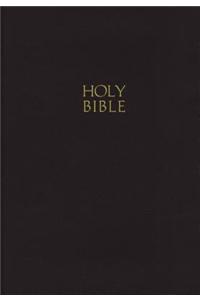 NKJV, Ultraslim Bible, Compact, Bonded Leather, Black, Red Letter Edition