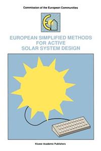 European Simplified Methods for Active Solar System Design