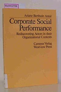 Corporate Social Performance