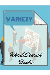 Variety Word Search Books