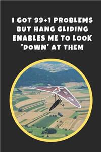 I Got 99+1 Problems But Hang Gliding Enables Me To Look 'Down' At Them