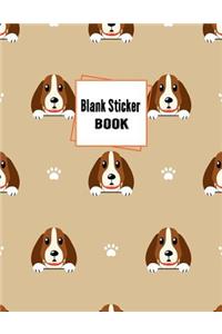 Blank Sticker Book