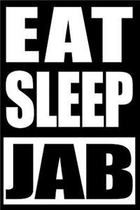 Eat Sleep Jab Cool Notebook for a Boxer