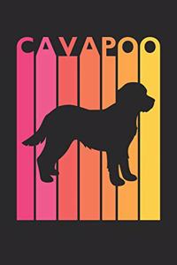 Vintage Cavapoo Notebook - Gift for Cavapoo Lovers - Cavapoo Journal