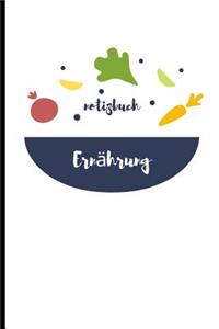 Ernährung Notizbuch