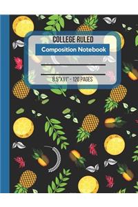 College Ruled Composition Notebook