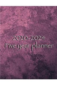 2020-2024 Five Year Planner