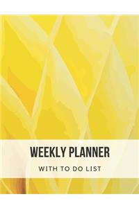 Weekly Planner with To Do List