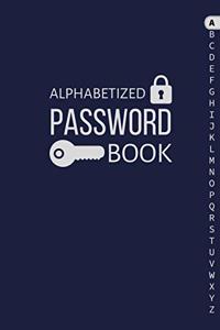 Alphabetized Password Book