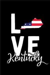 I Love Kentucky: Notebook Blank Lined College Ruled Journals