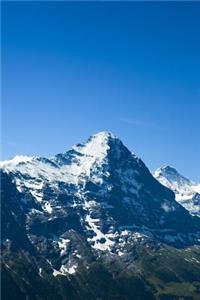 Mountains notebook - best notebook with quotes, perfect 120 lined pages #14