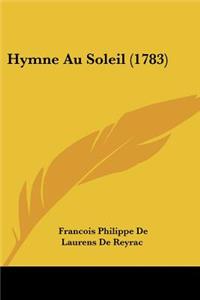 Hymne Au Soleil (1783)