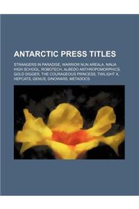 Antarctic Press Titles