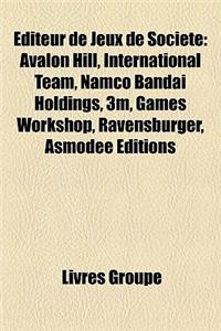 Editeur de Jeux de Societe