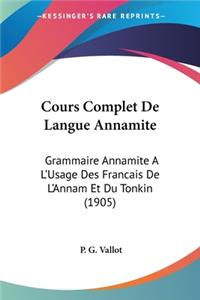 Cours Complet De Langue Annamite