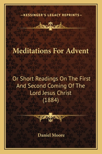 Meditations for Advent