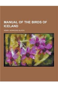 Manual of the Birds of Iceland