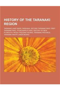History of the Taranaki Region