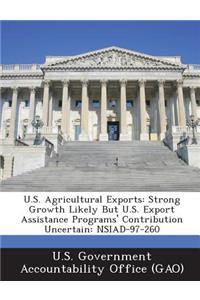 U.S. Agricultural Exports