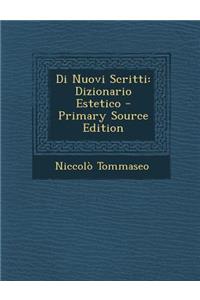 Di Nuovi Scritti
