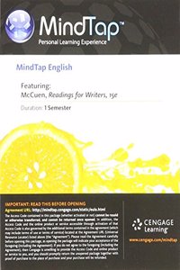 Mindtap English, 1 Term (6 Months) Printed Access Card for McCuen-Metherell/Winkler's Readings for Writers, 15th