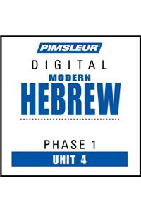 Pimsleur Hebrew Level 1 Lesson 4 MP3