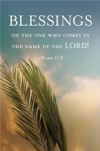 Blessings Palm Sunday Bulletin (Pkg of 50)