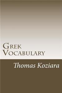 Grek Vocabulary