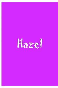 Hazel - Personalized Notebook