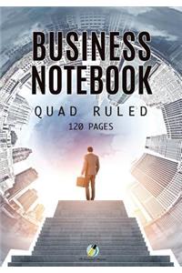 Business Notebook Quad Ruled 120 Pages