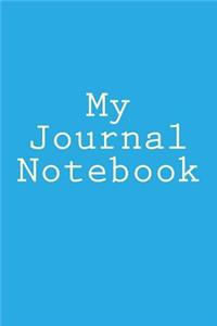 My Journal Notebook