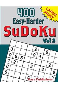 400 Easy-Harder SuDoKu Vol 2