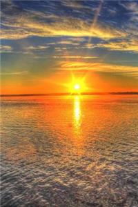 Good Morning! Bright Sunrise on the Lake Journal