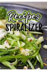 Recipes Spiralizer