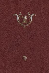 Monogram Virgo Notebook