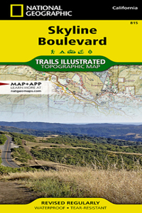 Skyline Boulevard Map