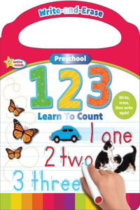 Active Minds Write-And-Erase Preschool 123