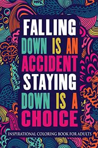 Inspirational Coloring Book For Adults