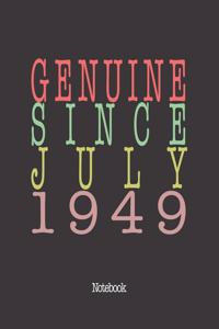 Genuine Since July 1949
