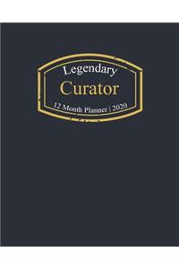 Legendary Curator, 12 Month Planner 2020