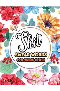 Shit Swear Words Coloring Book