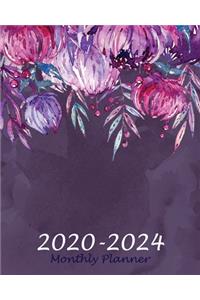 Monthly Planner 2020-2024