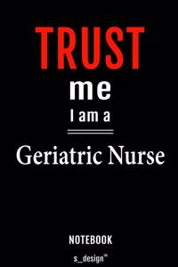 Notebook for Geriatric Nurses / Geriatric Nurse