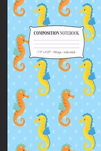 COMPOSITION NOTEBOOK Wide Ruled
